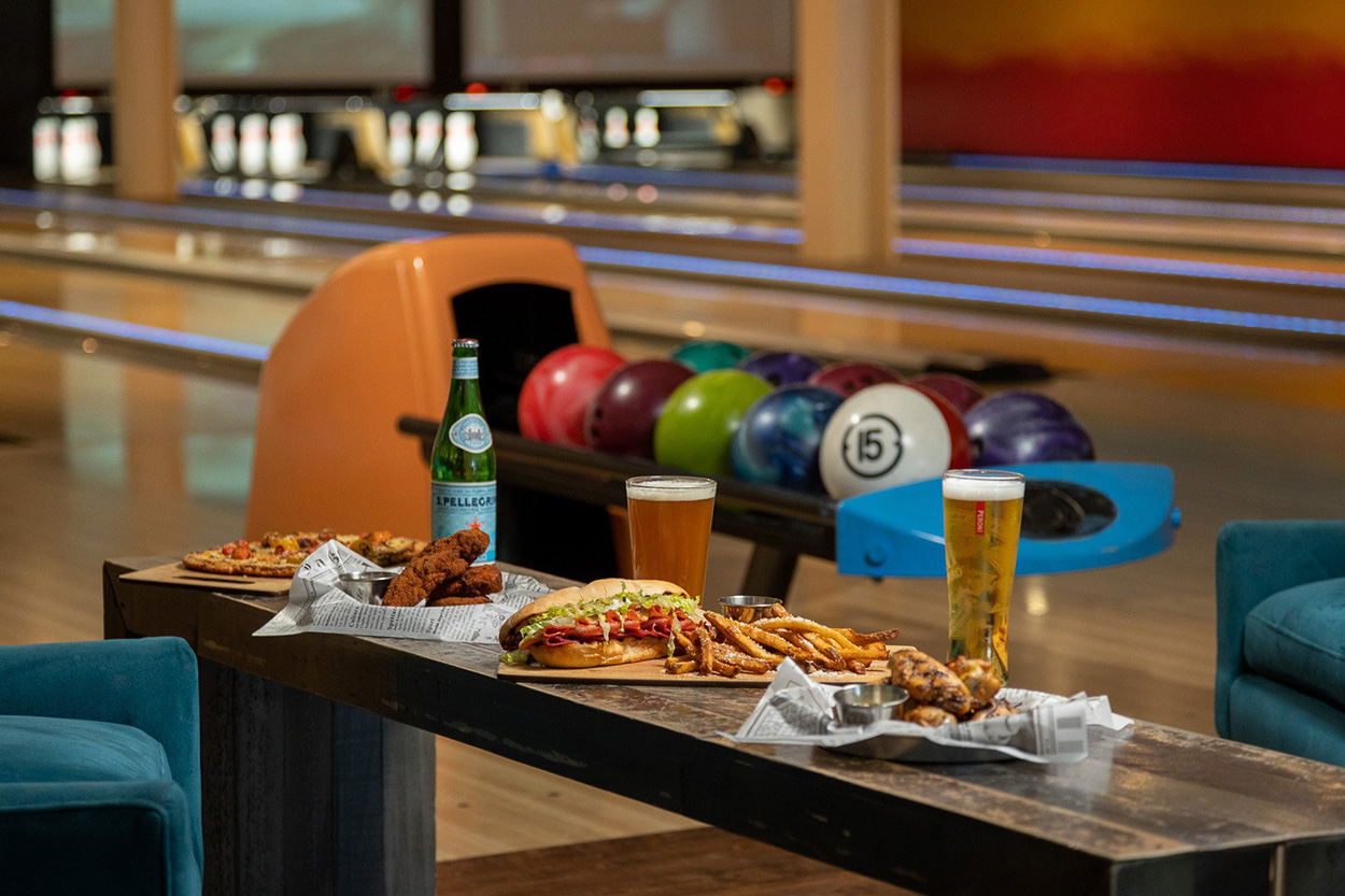 Arcade Bar & Bowling at our Newport Location